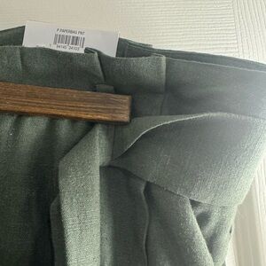 Ladies green trousers